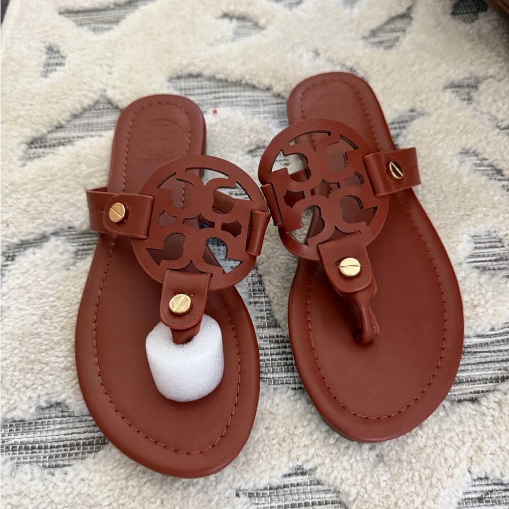 Burnt tan sandals